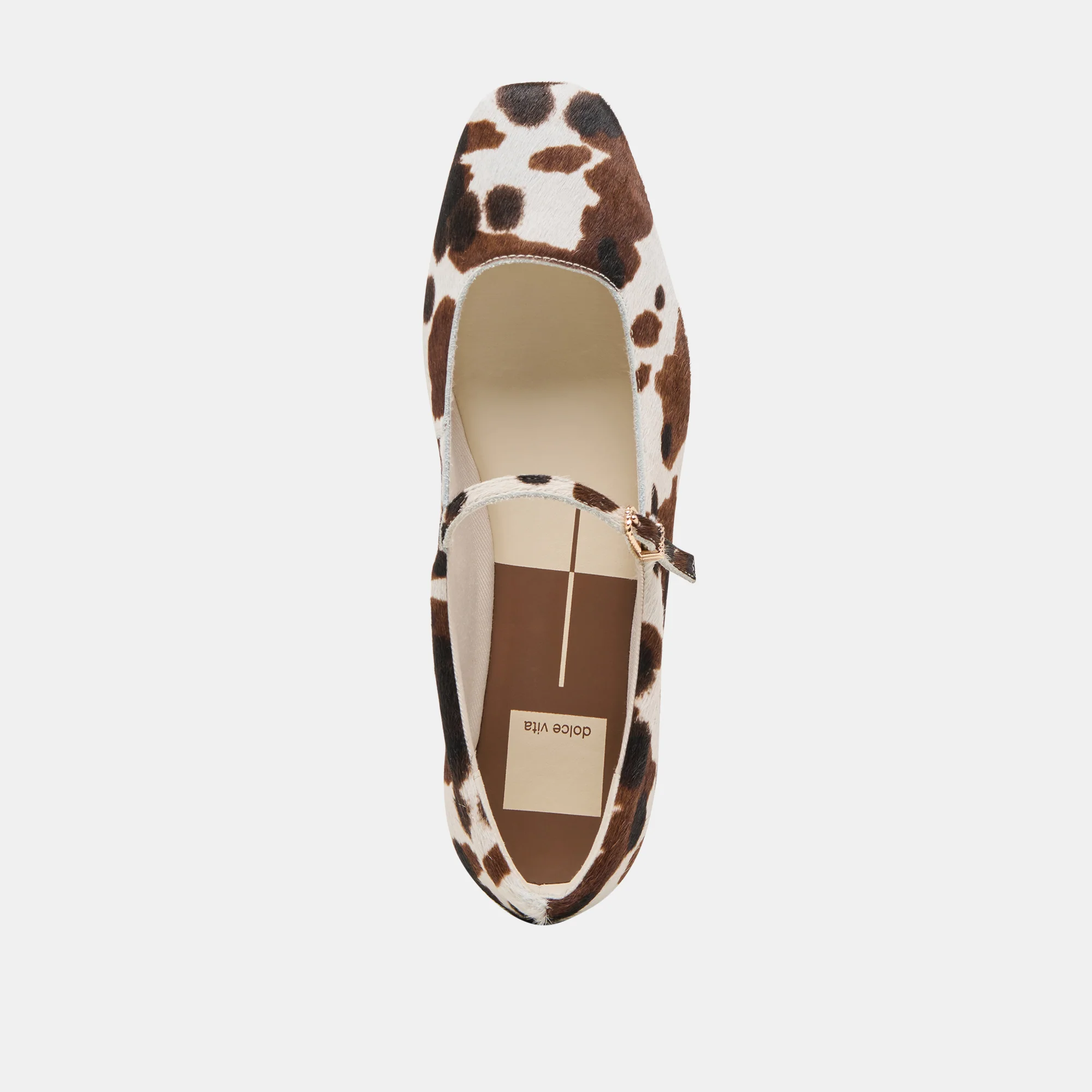 REYES BALLET FLATS COCOA TAURUS CALF HAIR - Image 11