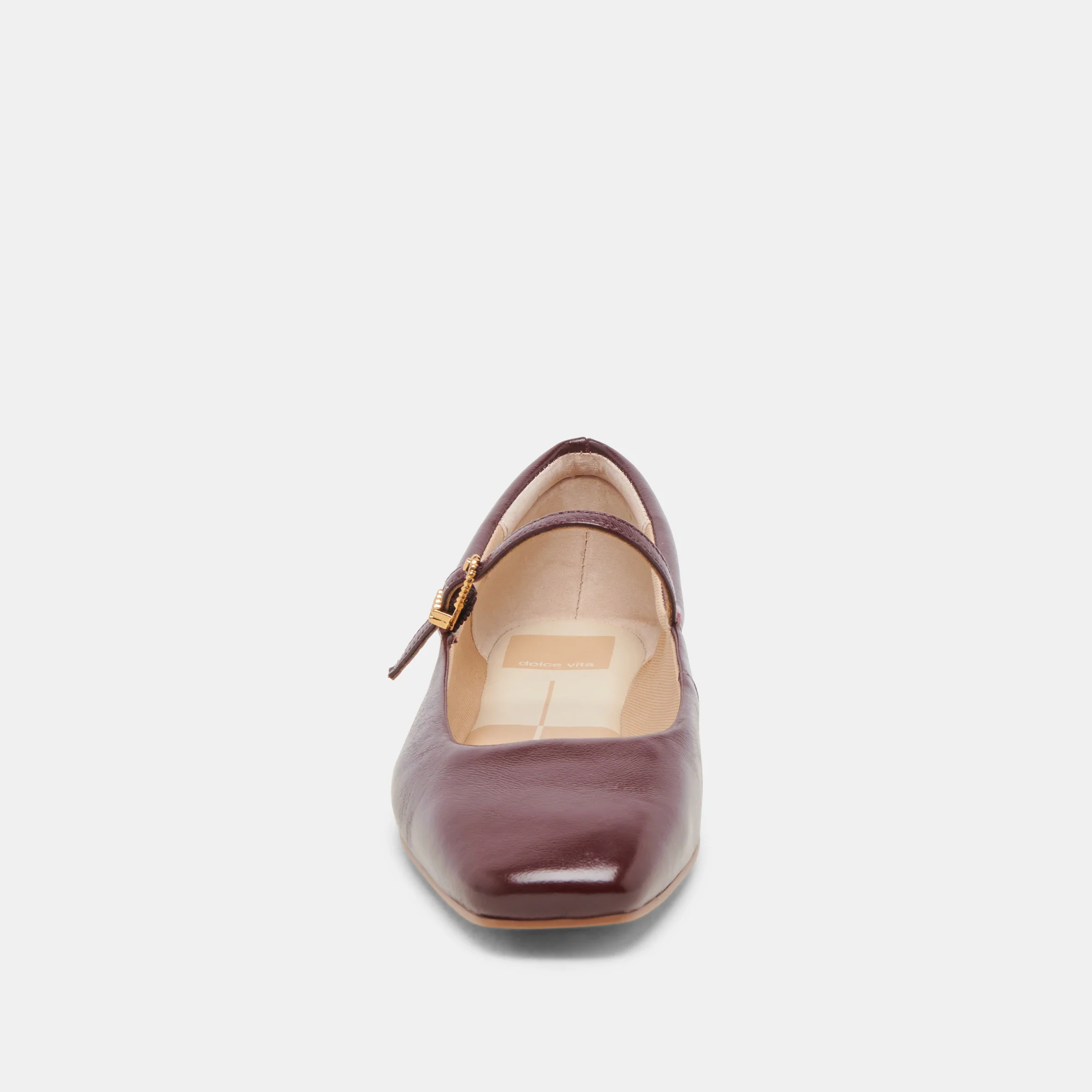 REYES BALLET FLATS CRANBERRY CRINKLE PATENT - Image 6