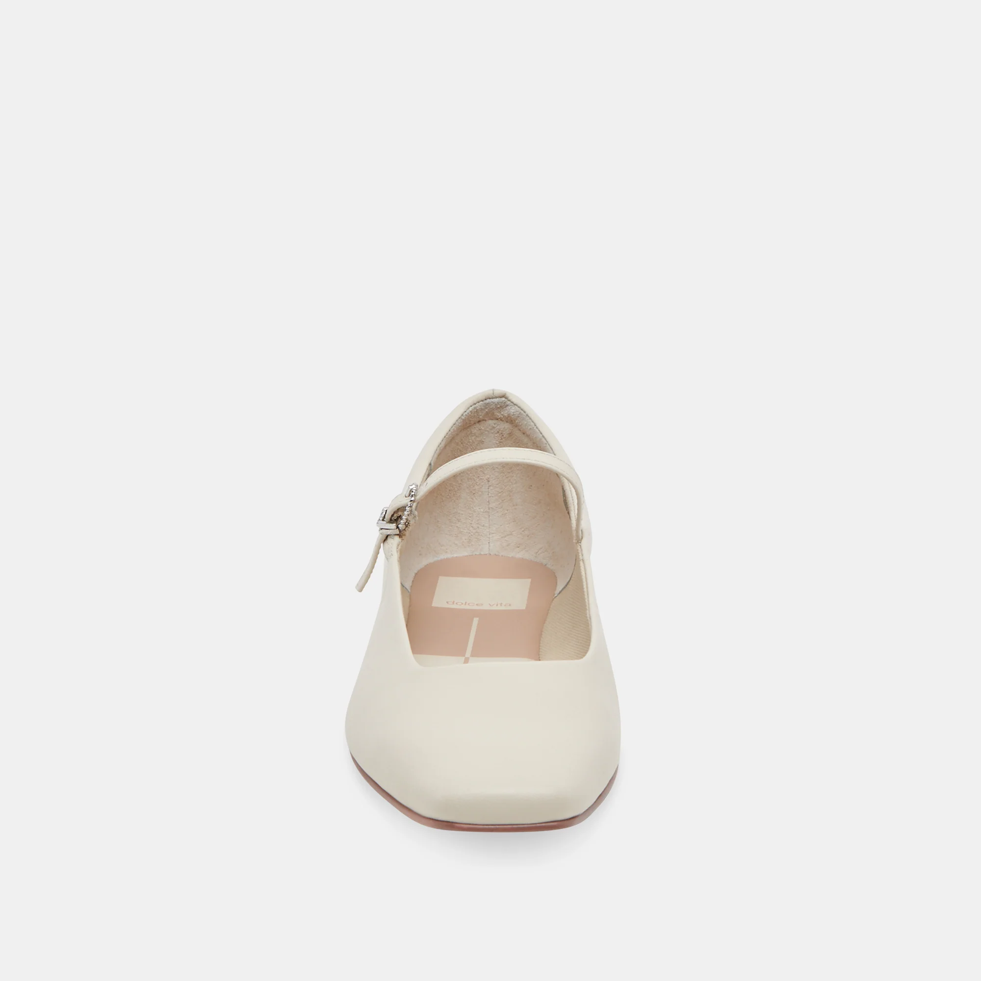 REYES BALLET FLATS IVORY LEATHER - Image 13
