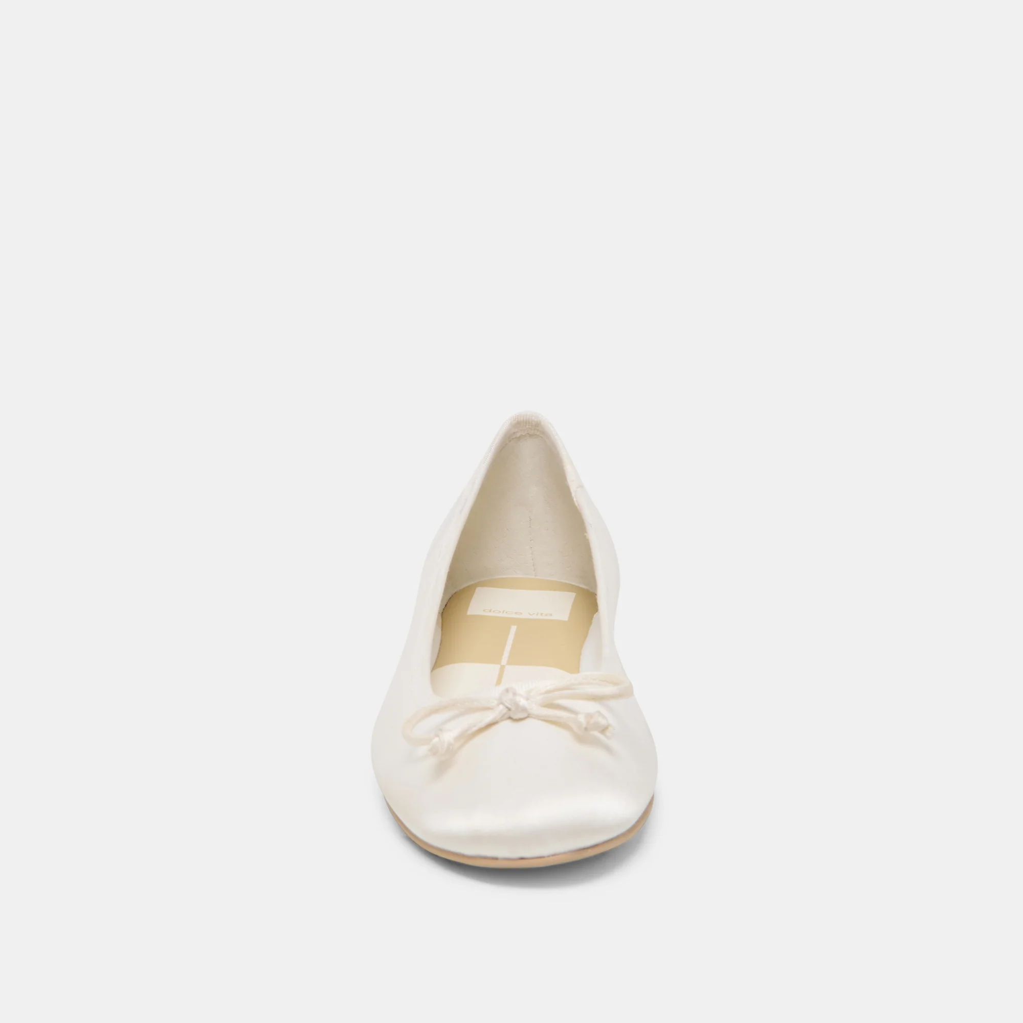 RITLA BALLET FLATS WHITE SATIN - Image 6