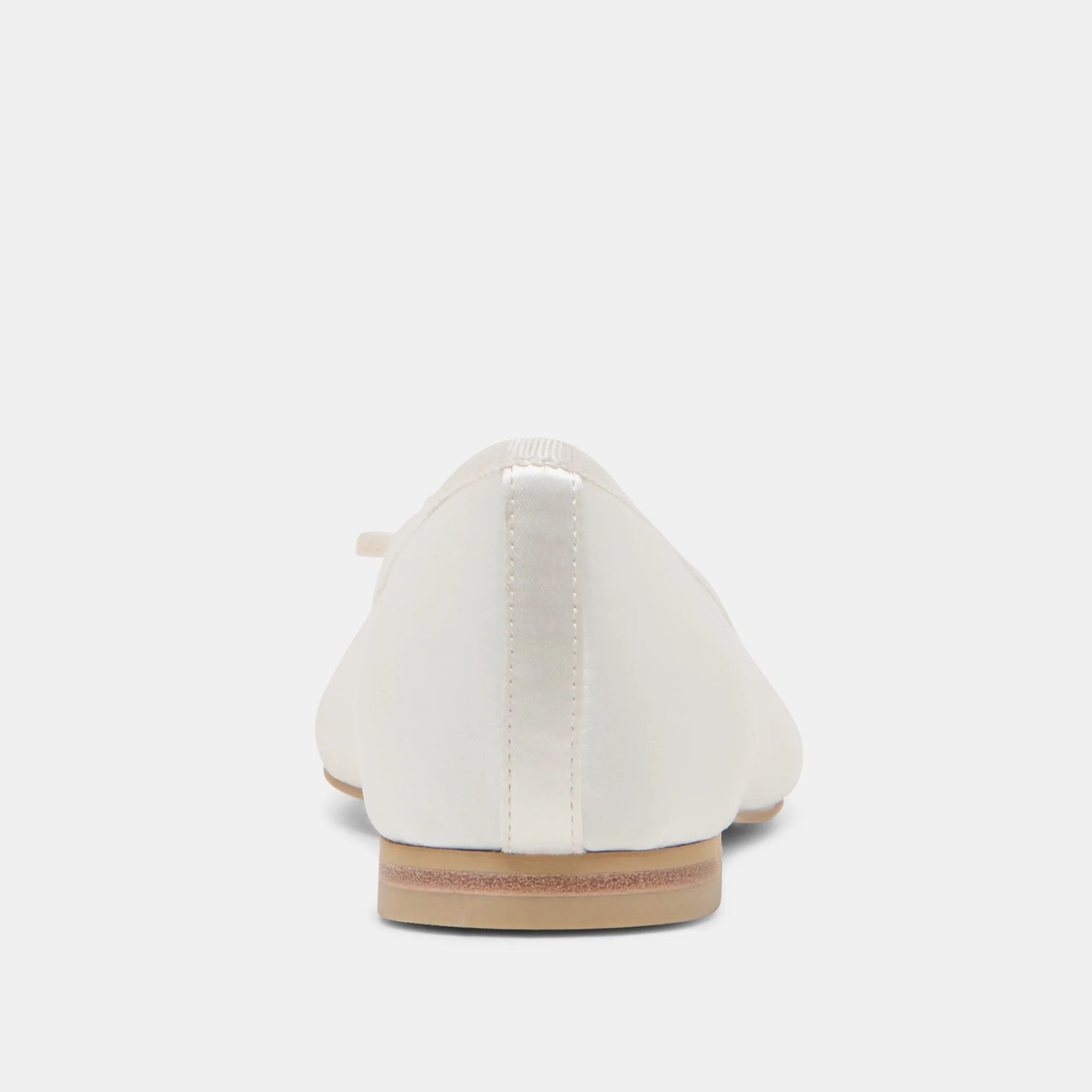 RITLA BALLET FLATS WHITE SATIN - Image 7