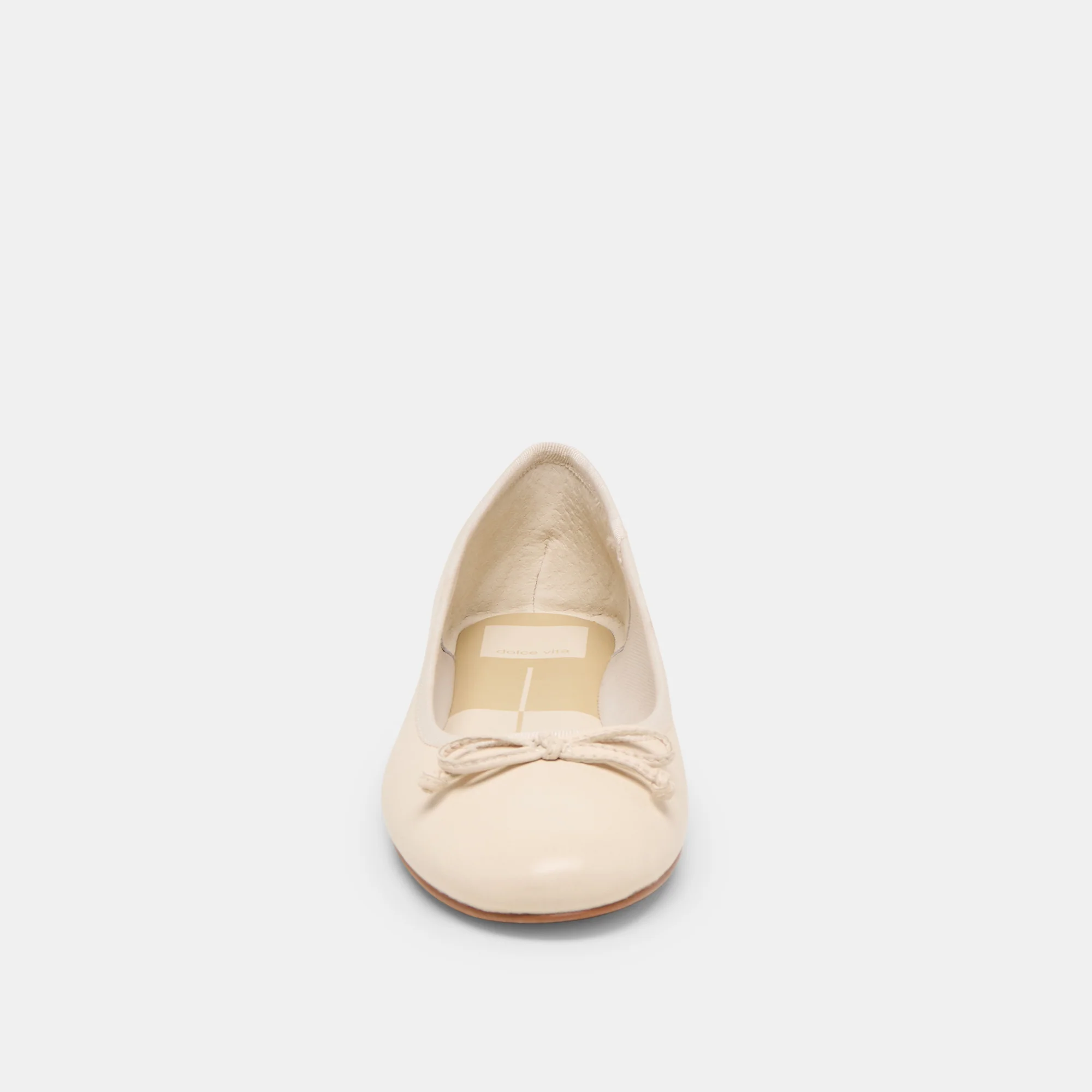 RITLA WIDE BALLET FLATS BONE LEATHER - Image 6