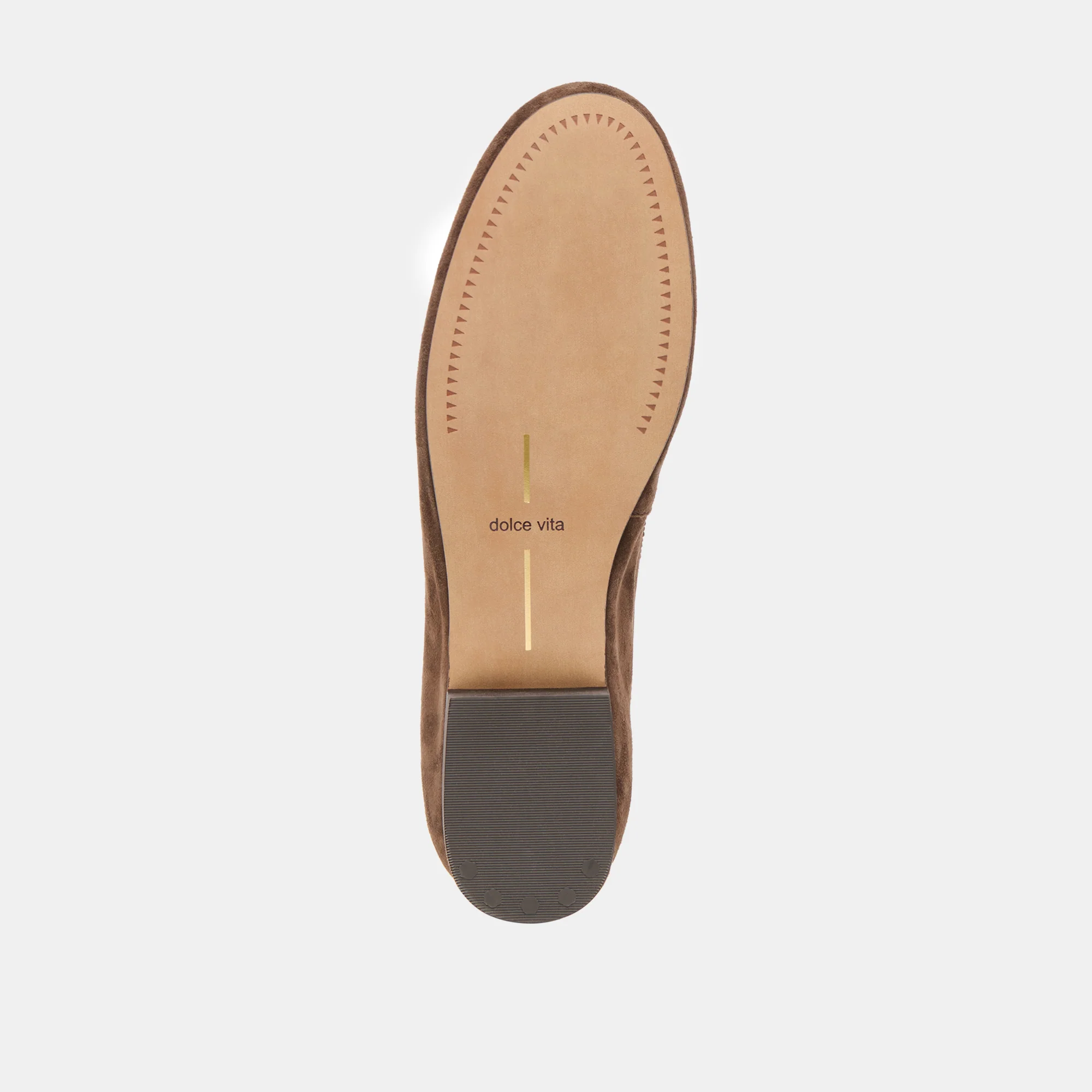 RITLA WIDE BALLET FLATS DK BROWN SUEDE - Image 9