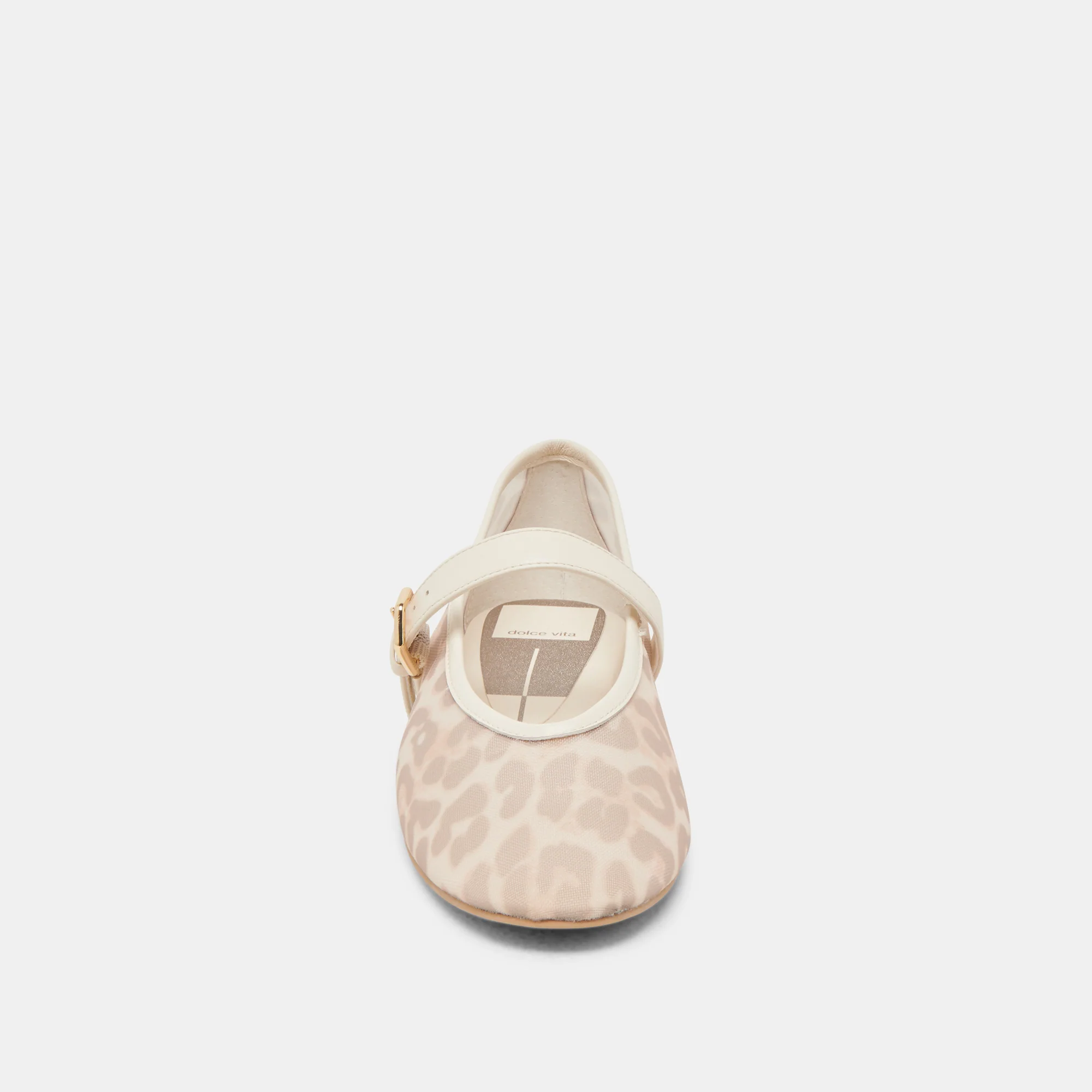 ROSLYN BALLET FLATS WHITE LEOPARD MESH - Image 9
