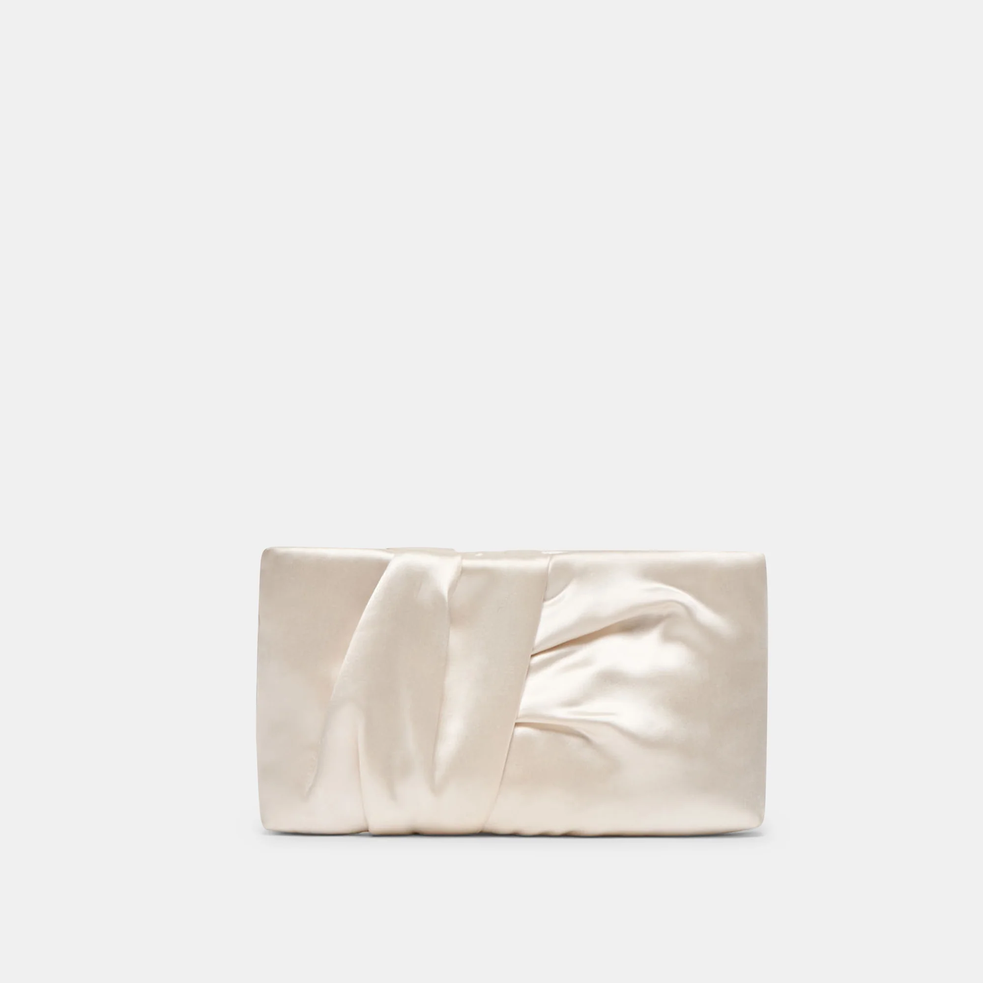 ROZEY CLUTCH WHITE SATIN - Image 9