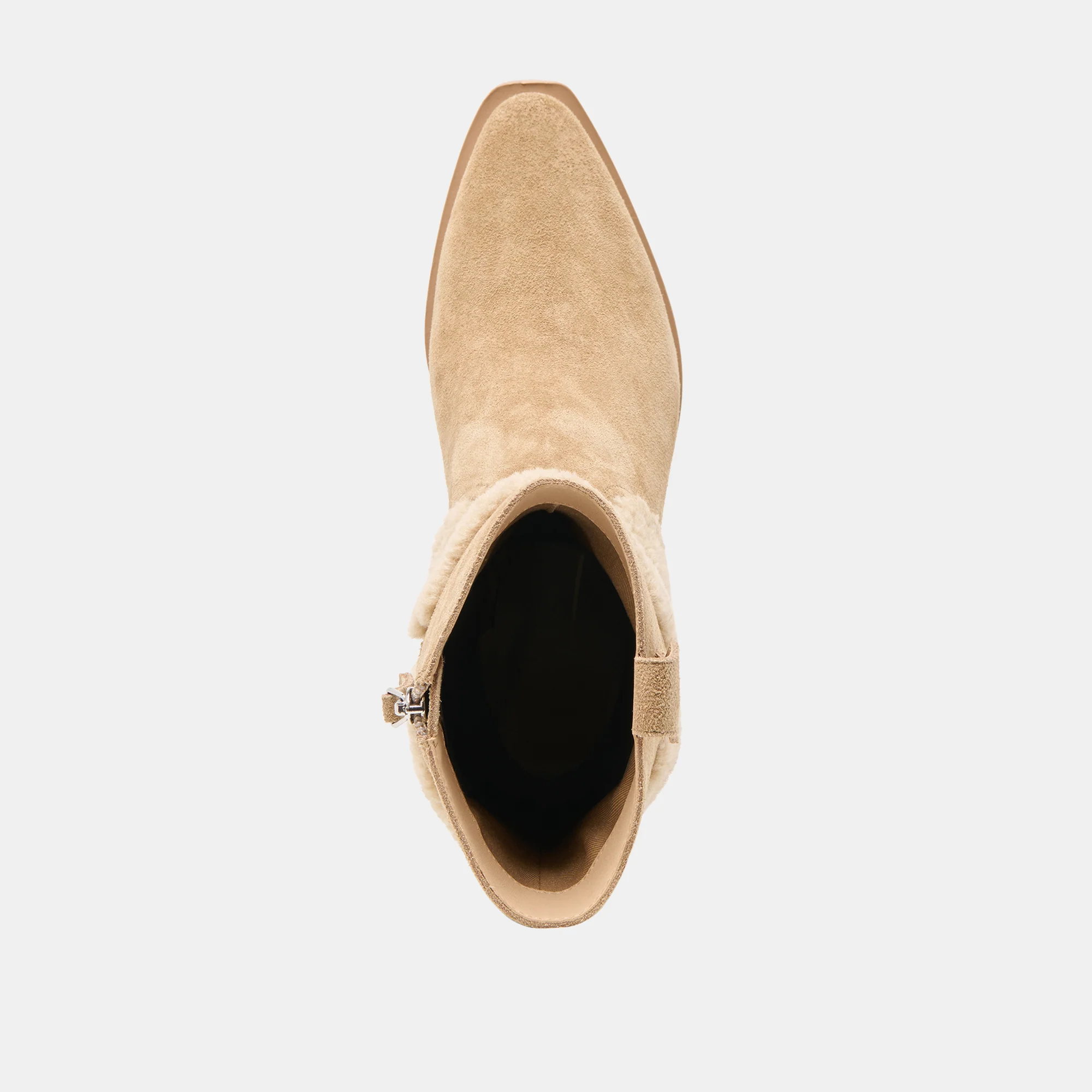 SALIL PLUSH BOOTS DK TAUPE SUEDE - Image 10