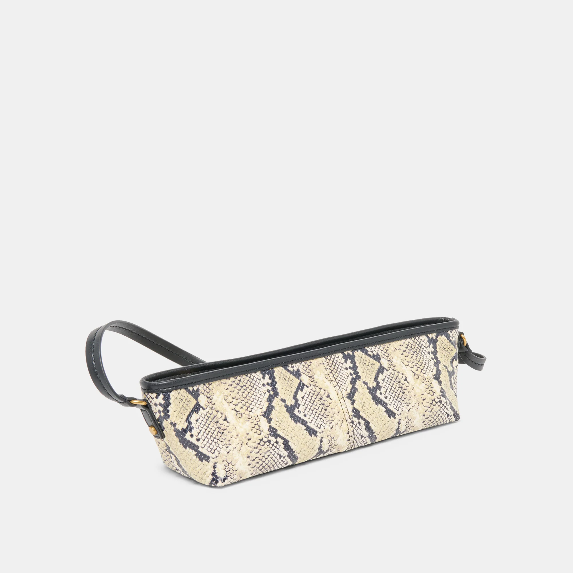 SAVAII SHOULDER BAG BLACK WHITE SNAKE STELLA - Image 6