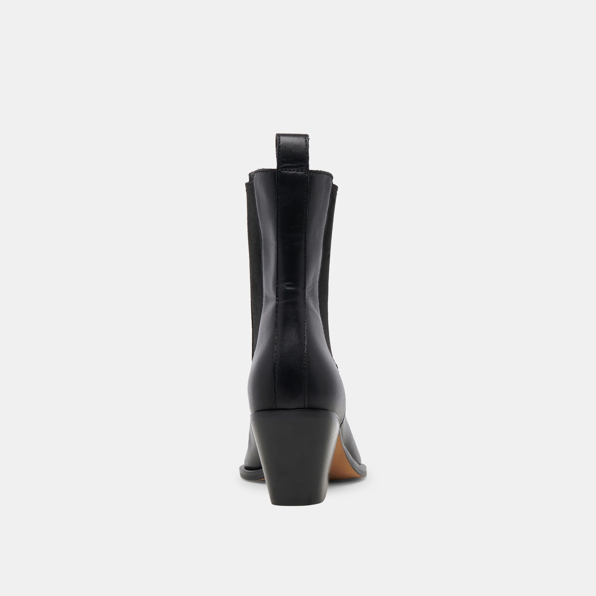 SHADIE H2O WIDE BOOTIES BLACK LEATHER - Image 10