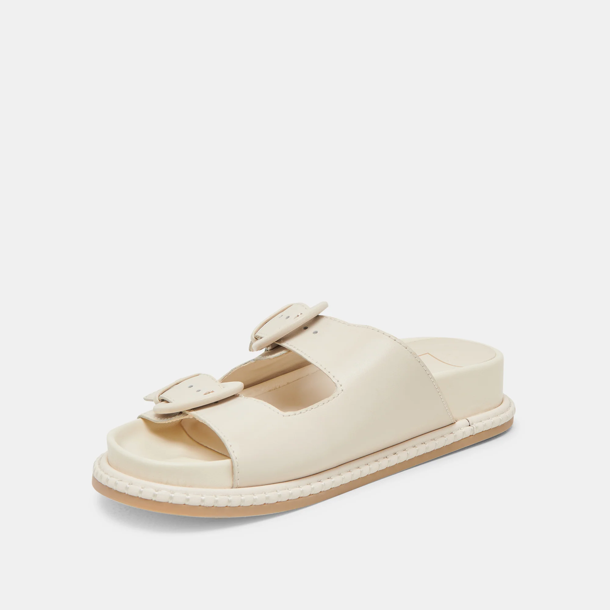 SHAUNY SANDALS BONE LEATHER - Image 4