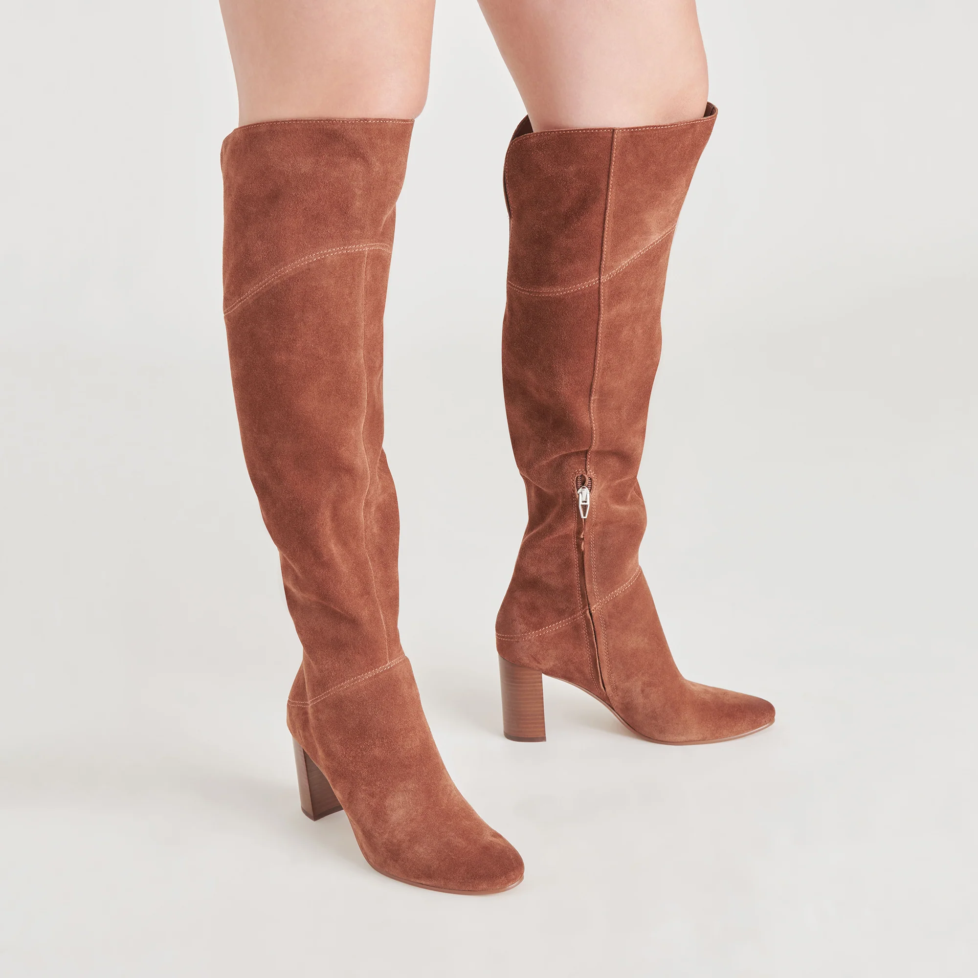 SURY BOOTS DARK SADDLE SUEDE - Image 2