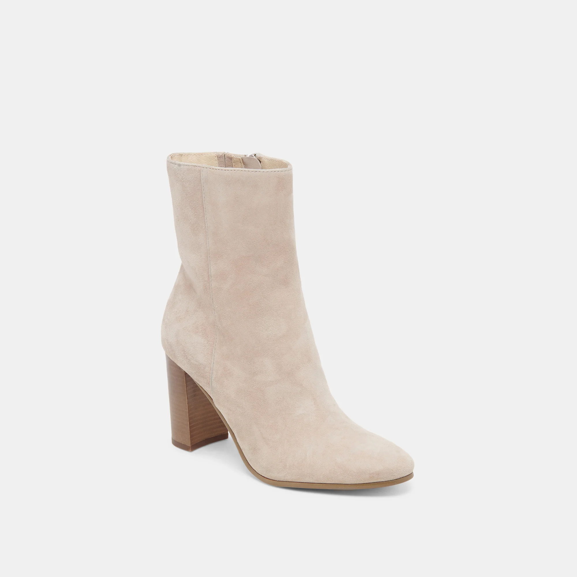 SUZY WIDE BOOTIES TAUPE SUEDE - Image 2