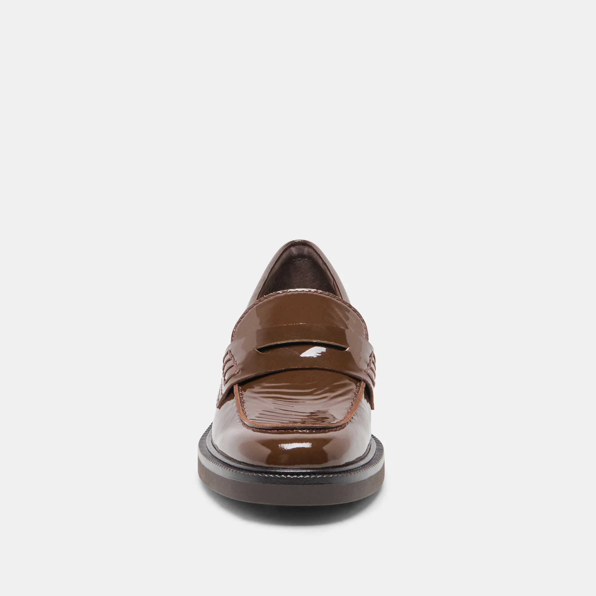 TIGGY LOAFERS WALNUT CRINKLE PATENT - Image 6