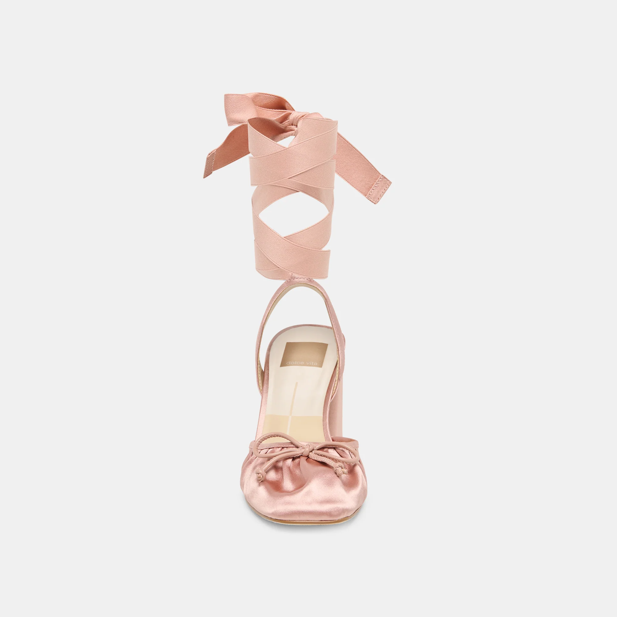 TISHA HEELS LT BLUSH SATIN - Image 8
