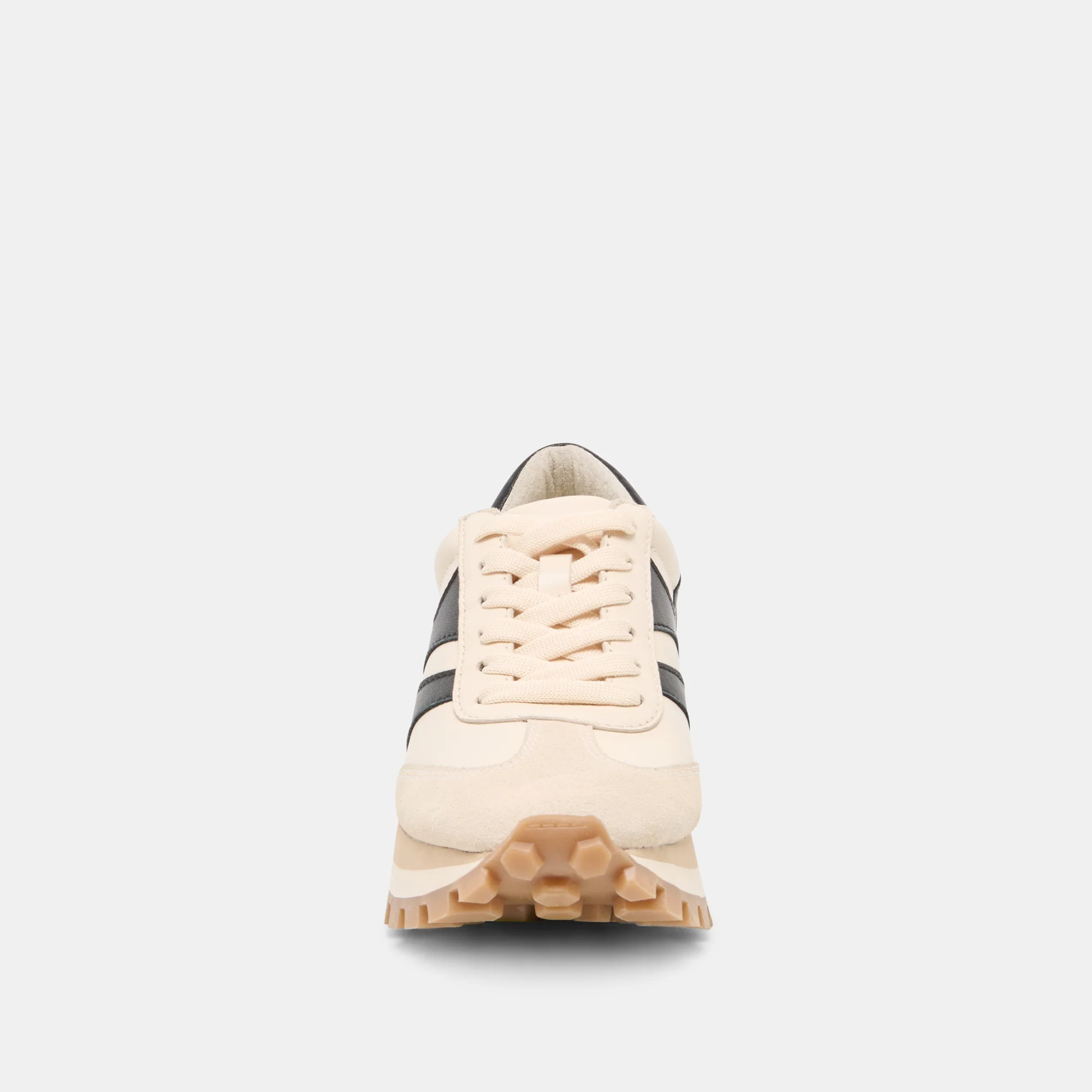 TRESA SNEAKERS WHITE BLACK LEATHER - Image 6