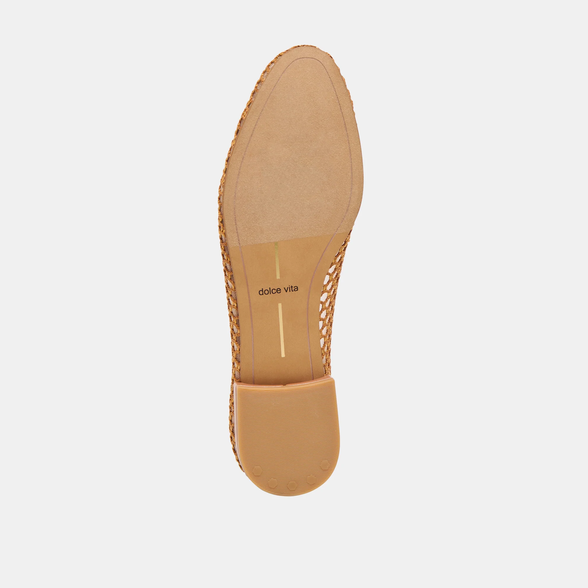 ULICIA BALLET FLATS CORAL WOVEN MESH - Image 9