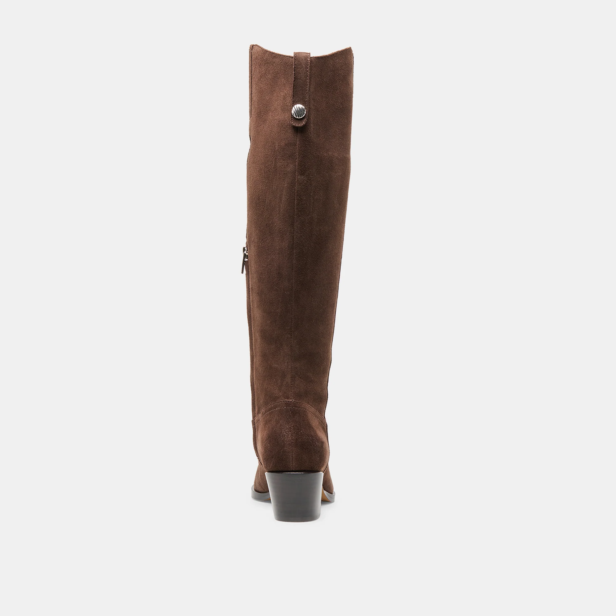 VIRONA H2O WIDE CALF BOOTS DK BROWN SUEDE - Image 10