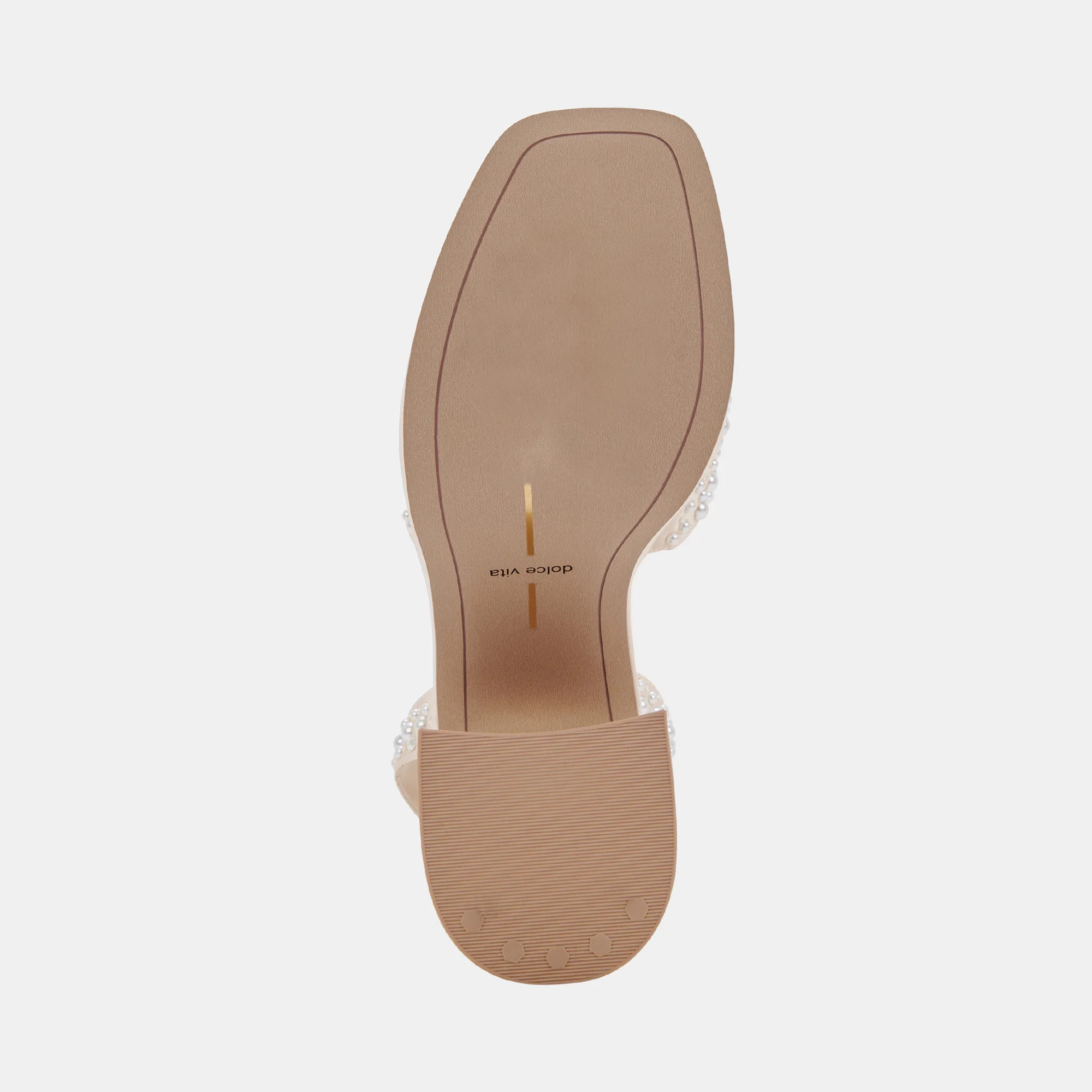 WESSI PEARL HEELS VANILLA PEARLS - Image 11