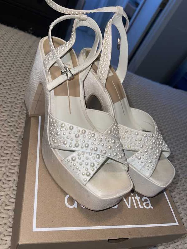 WESSI PEARL HEELS VANILLA PEARLS - re:vita - Image 12