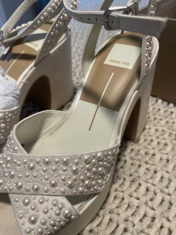 WESSI PEARL HEELS VANILLA PEARLS - re:vita - Image 15