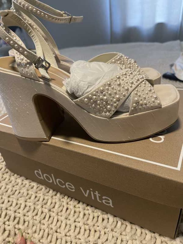 WESSI PEARL HEELS VANILLA PEARLS - re:vita - Image 16