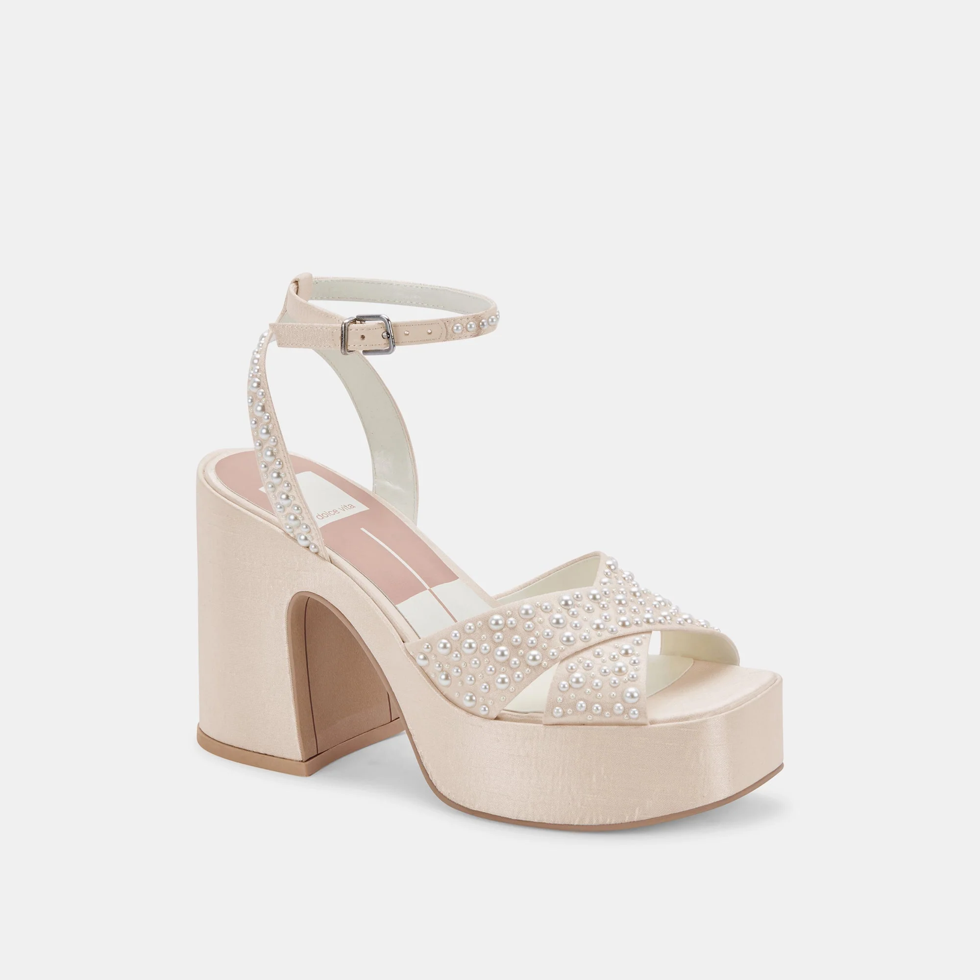 WESSI PEARL HEELS VANILLA PEARLS - re:vita - Image 3