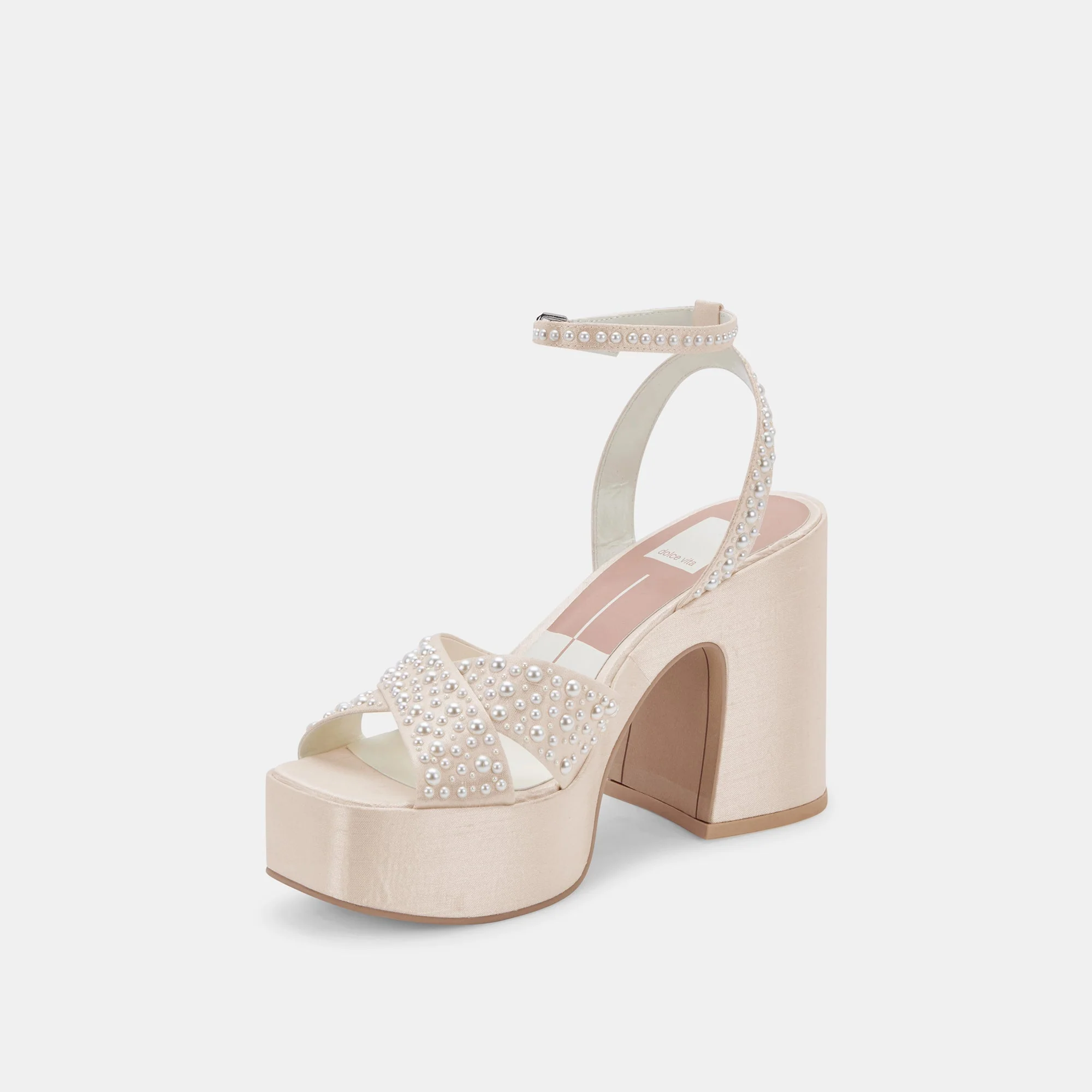 WESSI PEARL HEELS VANILLA PEARLS - re:vita - Image 5