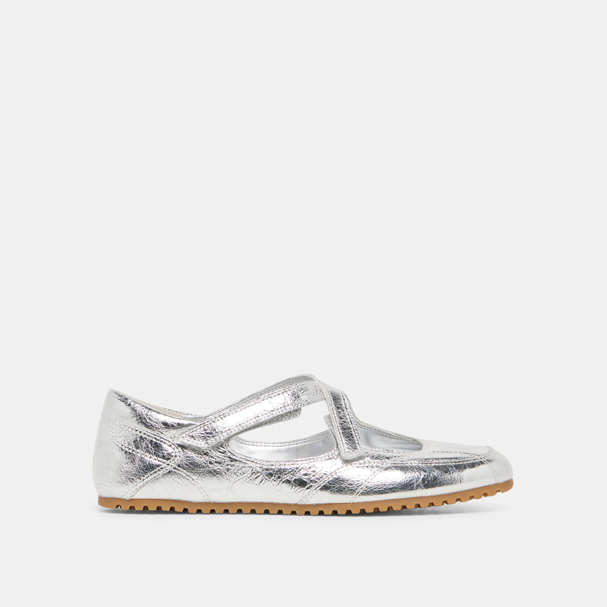 YONO SNEAKERS SILVER DISTRESSED LEATHER