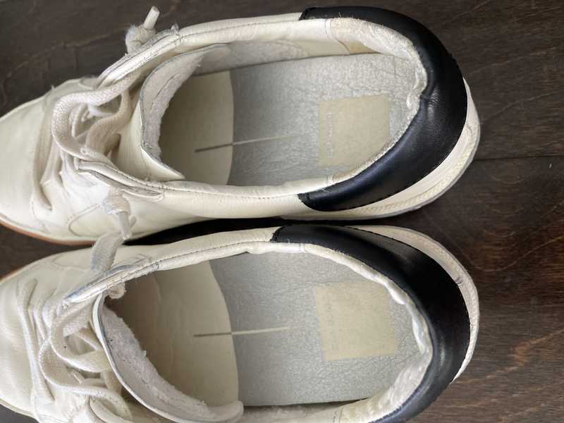 ZINA SNEAKERS WHITE BLACK LEATHER re:vita - Image 12