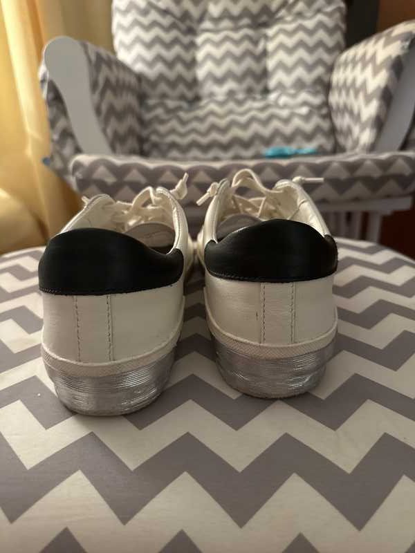 ZINA SNEAKERS WHITE BLACK LEATHER re:vita - Image 7